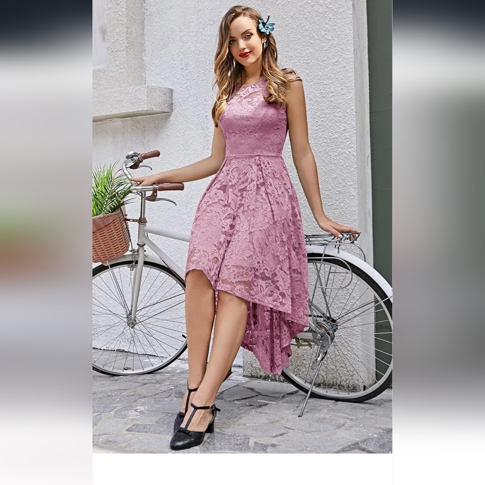Pink Lace Dress.‎ NWOT